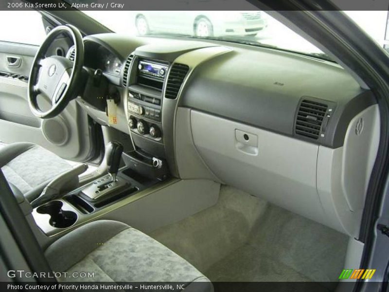 Alpine Gray / Gray 2006 Kia Sorento LX