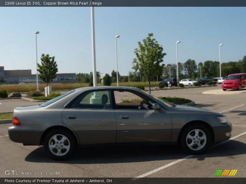Copper Brown Mica Pearl / Beige 1998 Lexus ES 300