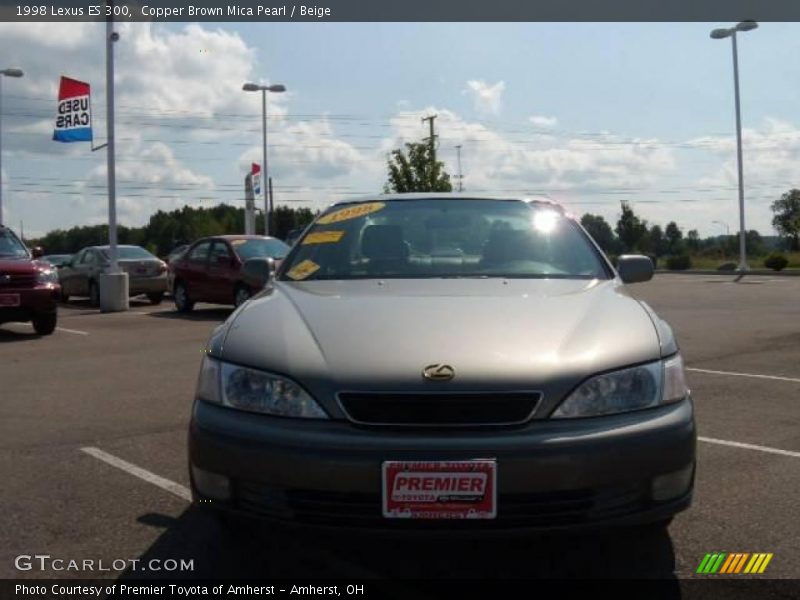 Copper Brown Mica Pearl / Beige 1998 Lexus ES 300
