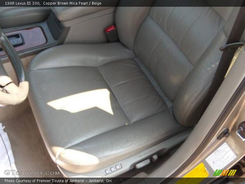 Copper Brown Mica Pearl / Beige 1998 Lexus ES 300