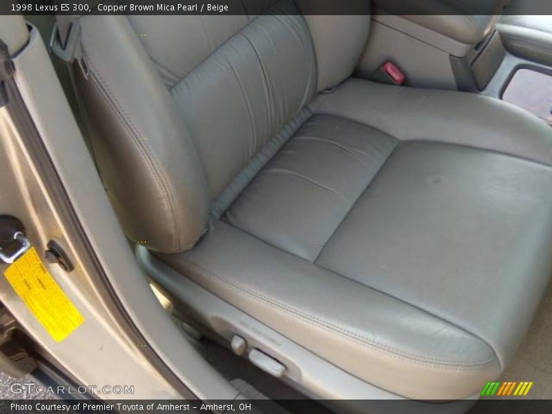 Copper Brown Mica Pearl / Beige 1998 Lexus ES 300