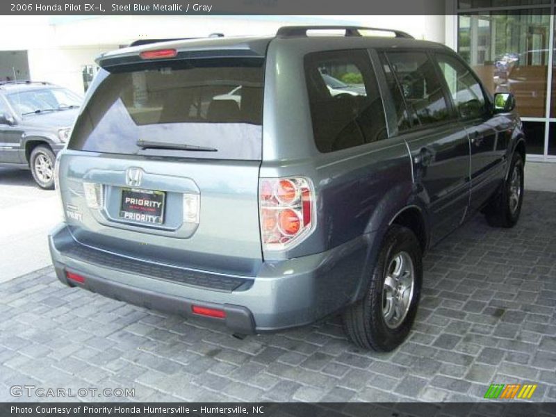 Steel Blue Metallic / Gray 2006 Honda Pilot EX-L