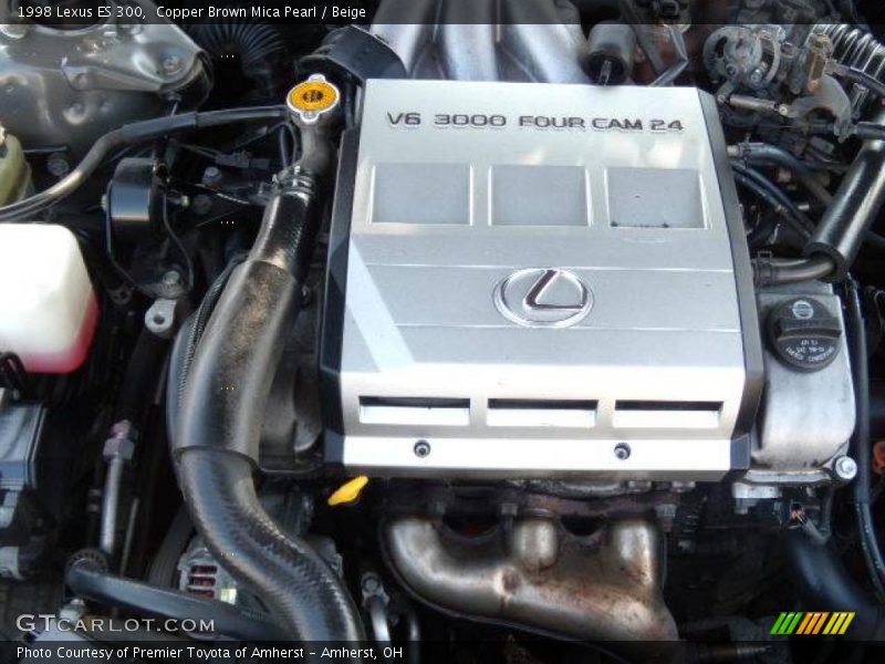 Copper Brown Mica Pearl / Beige 1998 Lexus ES 300