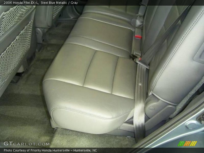 Steel Blue Metallic / Gray 2006 Honda Pilot EX-L