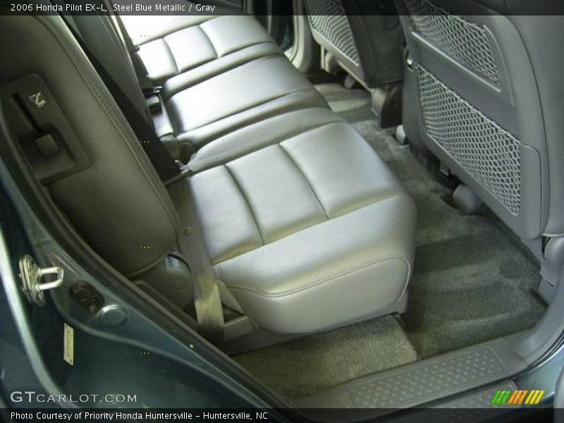 Steel Blue Metallic / Gray 2006 Honda Pilot EX-L