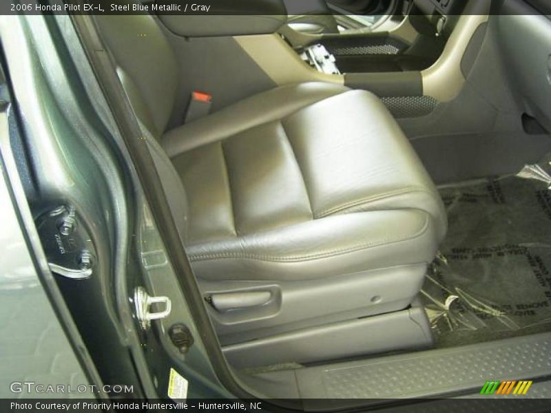 Steel Blue Metallic / Gray 2006 Honda Pilot EX-L