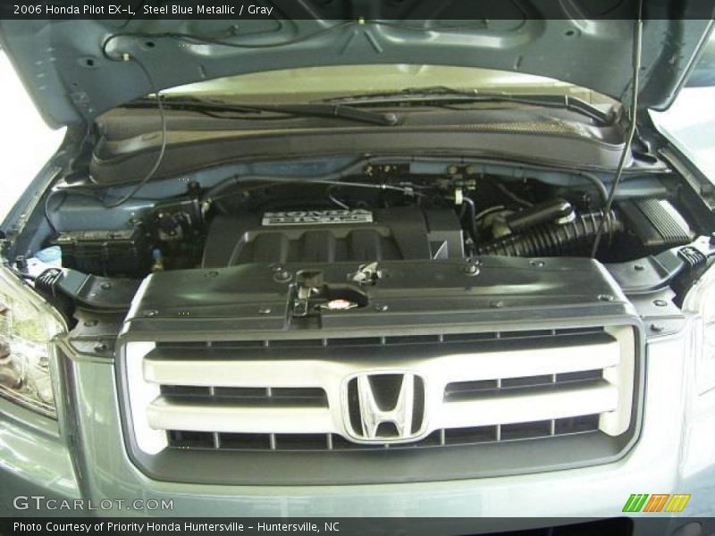 Steel Blue Metallic / Gray 2006 Honda Pilot EX-L