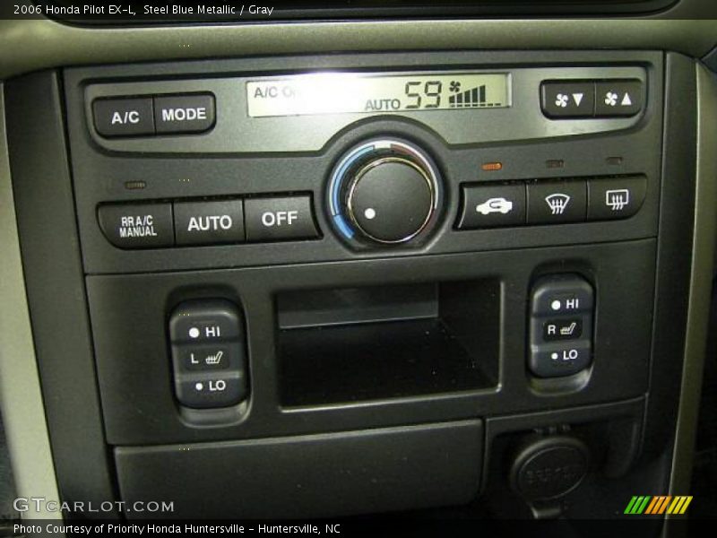 Steel Blue Metallic / Gray 2006 Honda Pilot EX-L