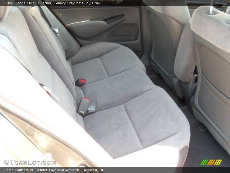 Galaxy Gray Metallic / Gray 2008 Honda Civic EX Sedan