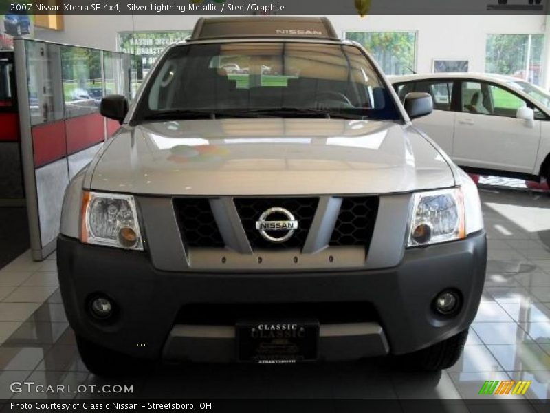 Silver Lightning Metallic / Steel/Graphite 2007 Nissan Xterra SE 4x4