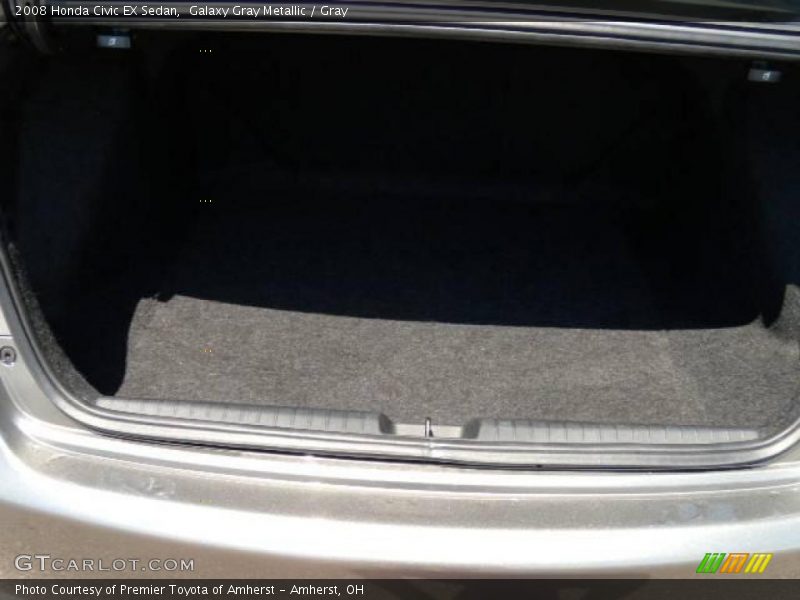 Galaxy Gray Metallic / Gray 2008 Honda Civic EX Sedan