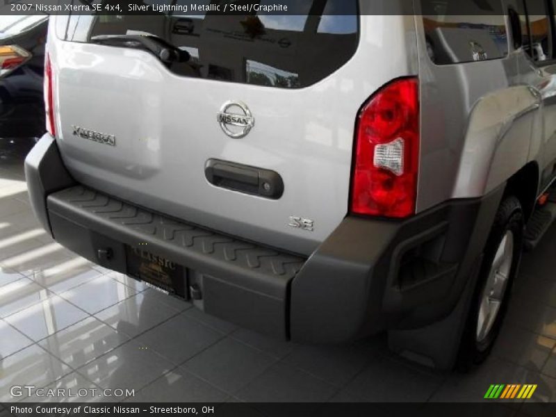 Silver Lightning Metallic / Steel/Graphite 2007 Nissan Xterra SE 4x4