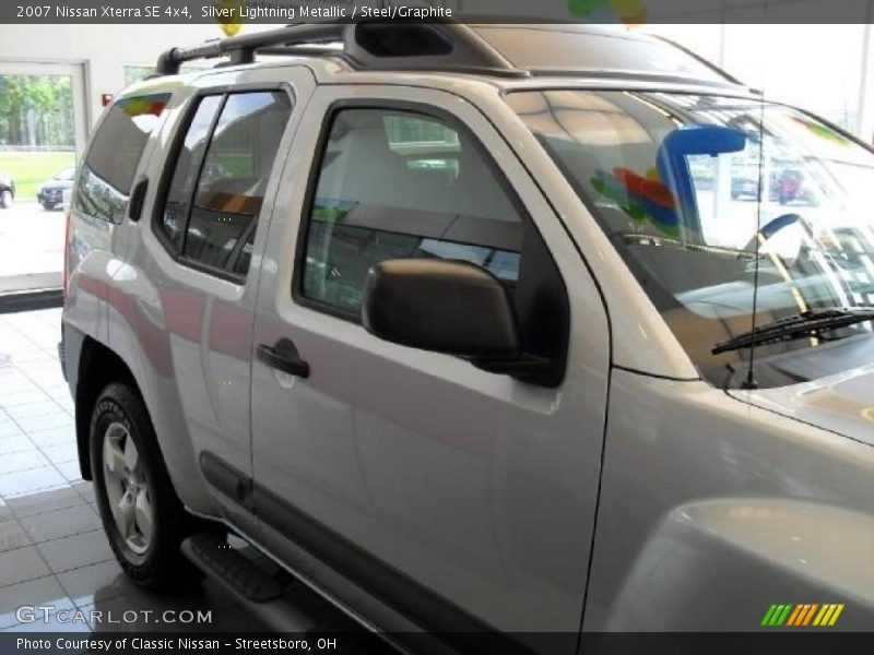 Silver Lightning Metallic / Steel/Graphite 2007 Nissan Xterra SE 4x4