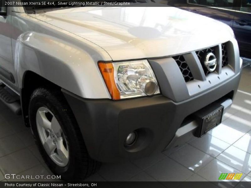 Silver Lightning Metallic / Steel/Graphite 2007 Nissan Xterra SE 4x4