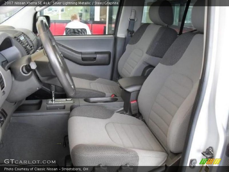 Silver Lightning Metallic / Steel/Graphite 2007 Nissan Xterra SE 4x4