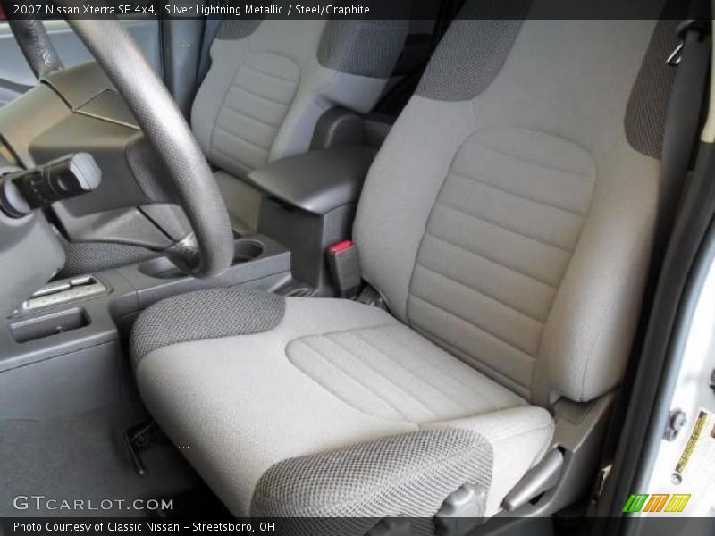 Silver Lightning Metallic / Steel/Graphite 2007 Nissan Xterra SE 4x4