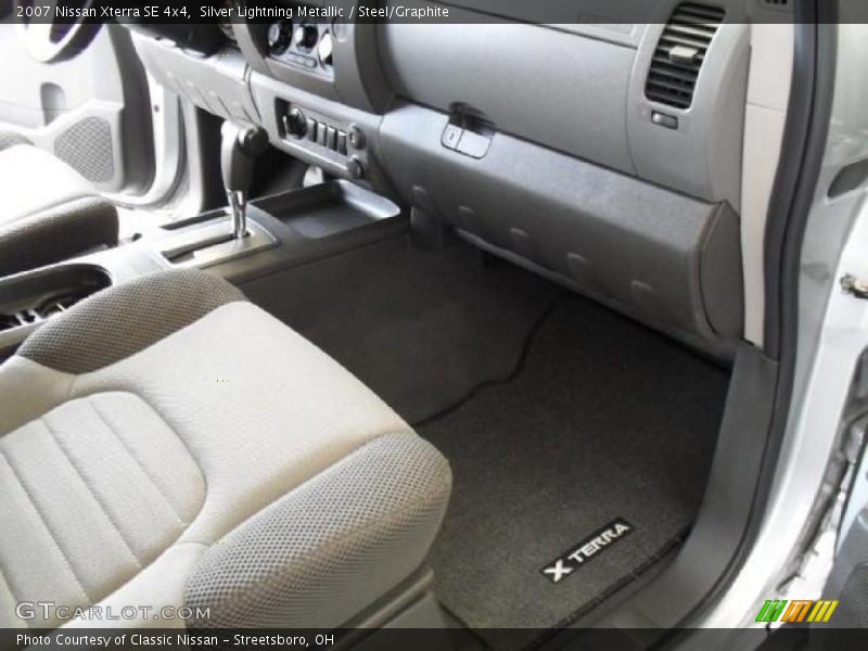 Silver Lightning Metallic / Steel/Graphite 2007 Nissan Xterra SE 4x4