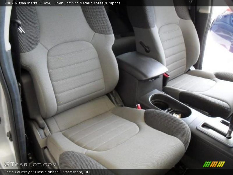 Silver Lightning Metallic / Steel/Graphite 2007 Nissan Xterra SE 4x4