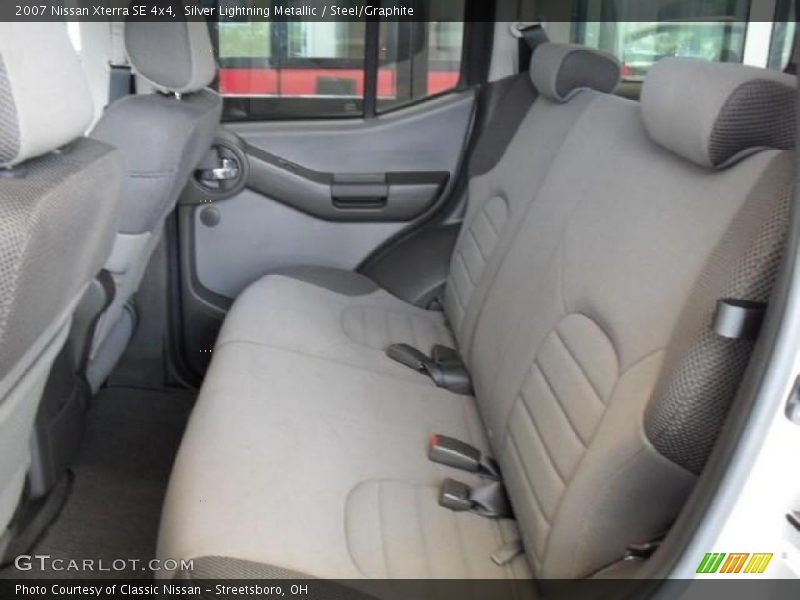 Silver Lightning Metallic / Steel/Graphite 2007 Nissan Xterra SE 4x4