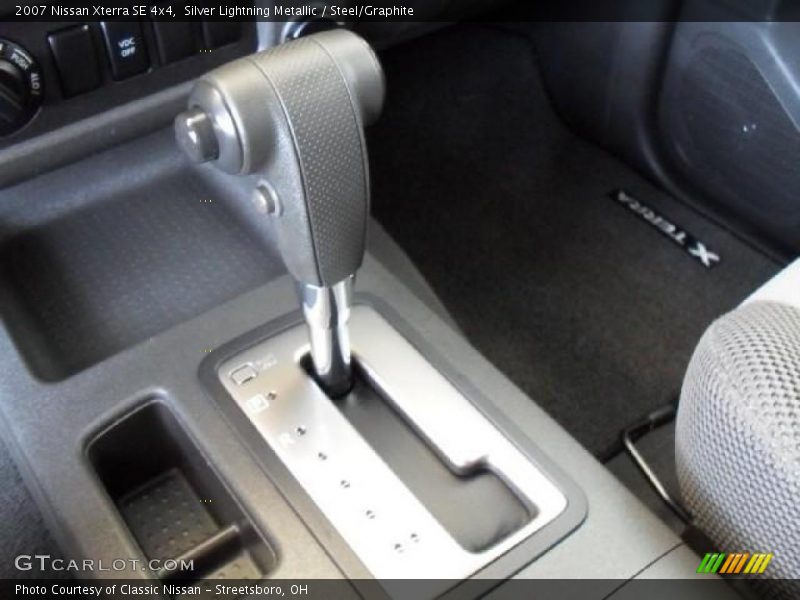Silver Lightning Metallic / Steel/Graphite 2007 Nissan Xterra SE 4x4