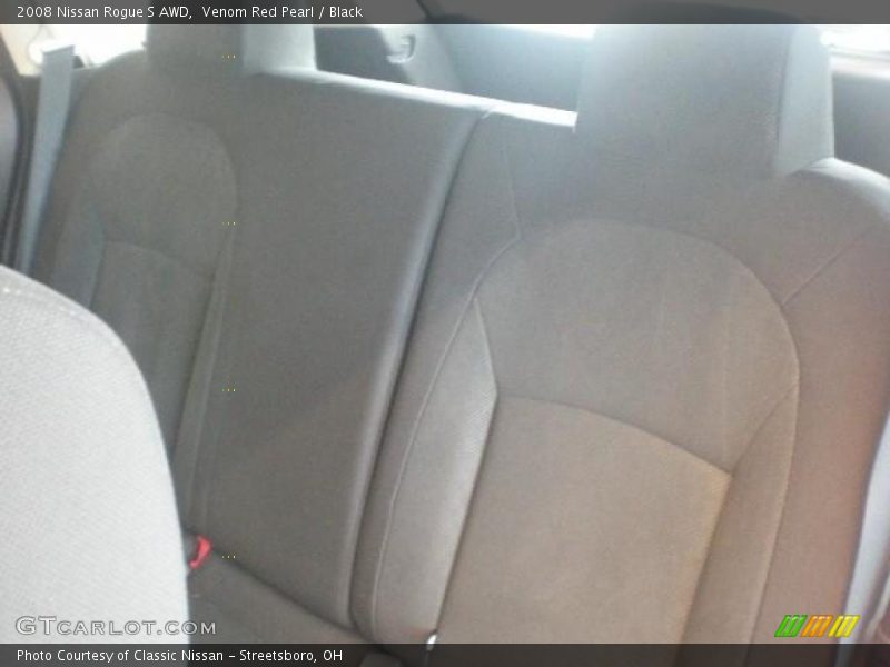 Venom Red Pearl / Black 2008 Nissan Rogue S AWD