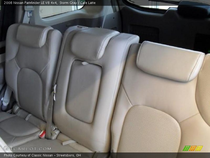 Storm Gray / Cafe Latte 2008 Nissan Pathfinder LE V8 4x4