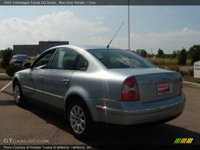 Blue Silver Metallic / Grey 2003 Volkswagen Passat GLS Sedan