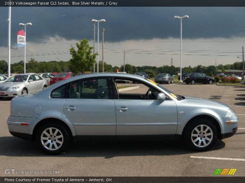 Blue Silver Metallic / Grey 2003 Volkswagen Passat GLS Sedan