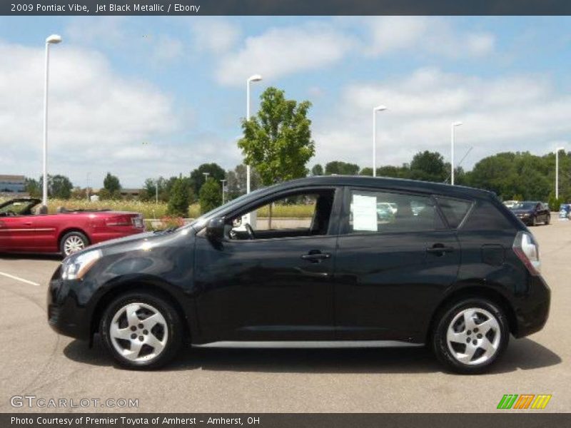 Jet Black Metallic / Ebony 2009 Pontiac Vibe