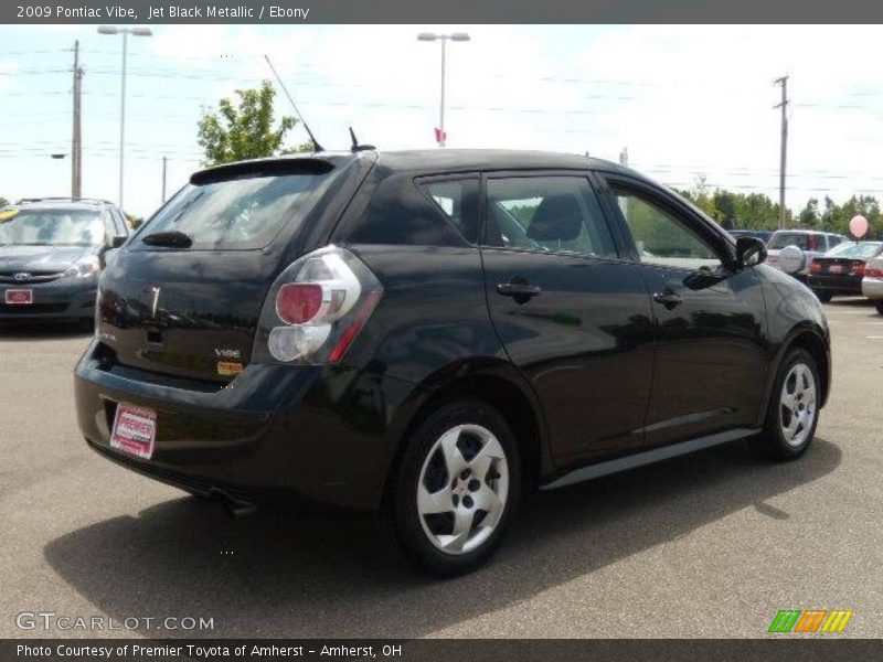 Jet Black Metallic / Ebony 2009 Pontiac Vibe