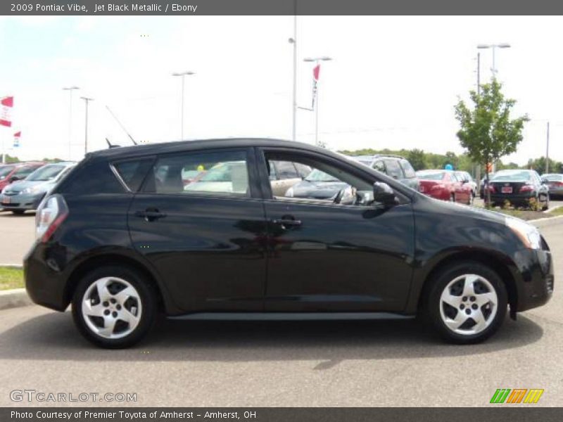 Jet Black Metallic / Ebony 2009 Pontiac Vibe