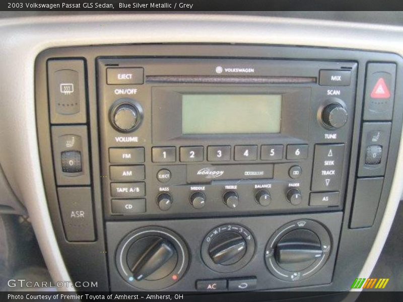 Blue Silver Metallic / Grey 2003 Volkswagen Passat GLS Sedan