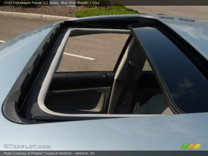 Blue Silver Metallic / Grey 2003 Volkswagen Passat GLS Sedan