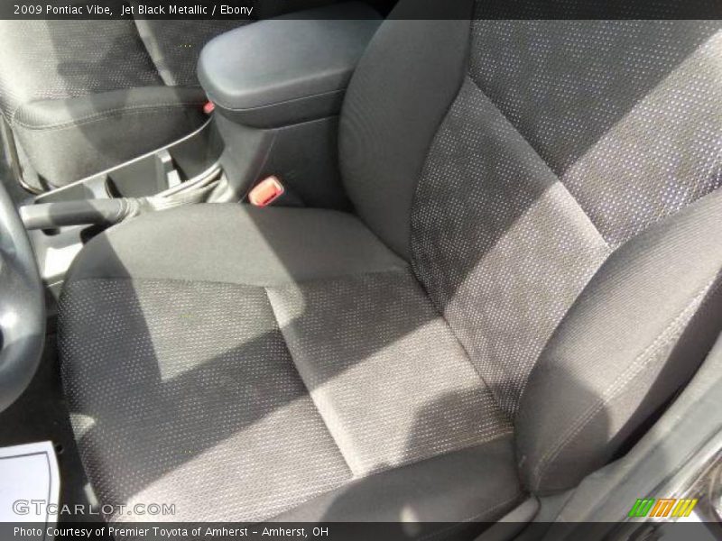 Jet Black Metallic / Ebony 2009 Pontiac Vibe
