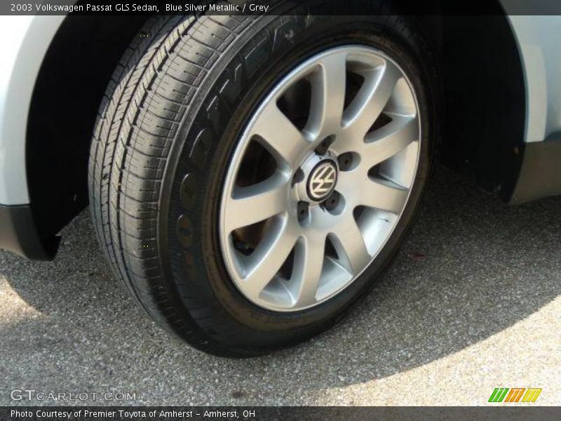 Blue Silver Metallic / Grey 2003 Volkswagen Passat GLS Sedan