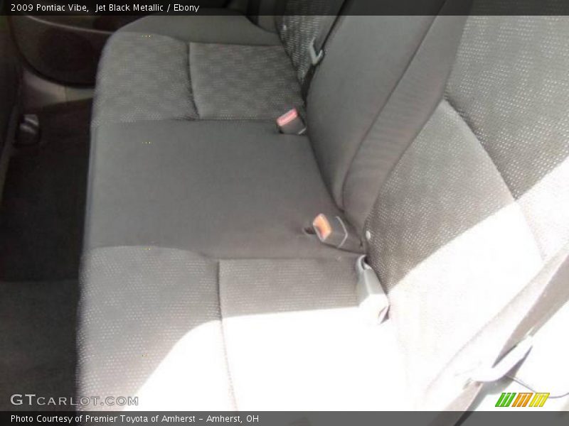 Jet Black Metallic / Ebony 2009 Pontiac Vibe