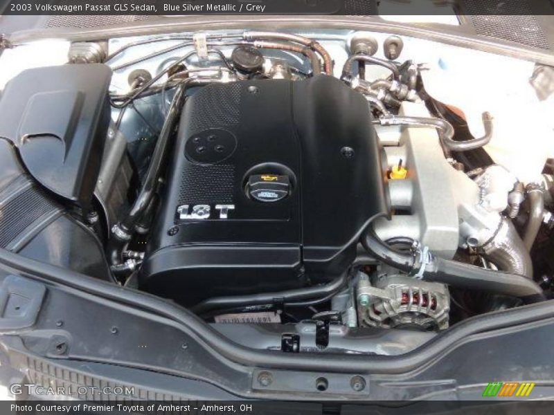 Blue Silver Metallic / Grey 2003 Volkswagen Passat GLS Sedan