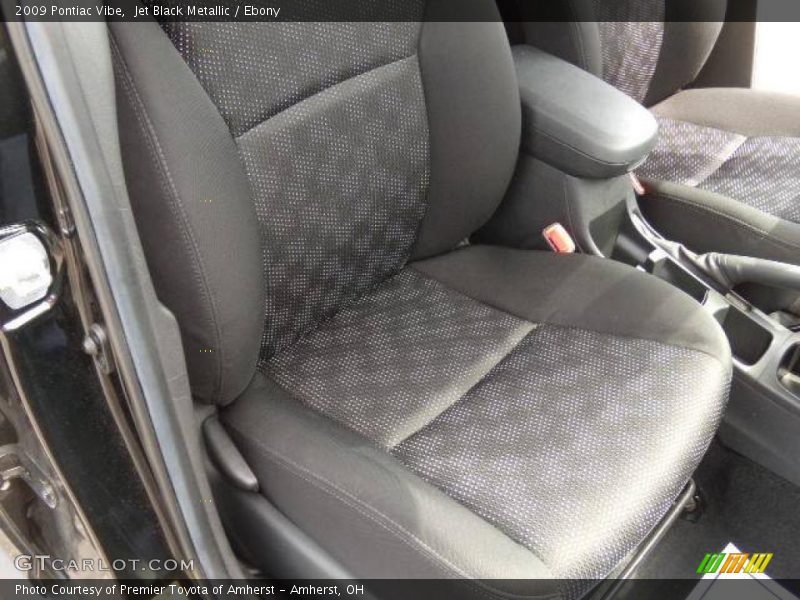 Jet Black Metallic / Ebony 2009 Pontiac Vibe
