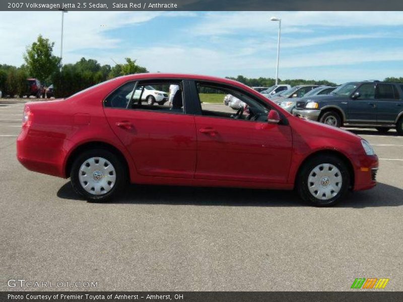 Salsa Red / Anthracite 2007 Volkswagen Jetta 2.5 Sedan