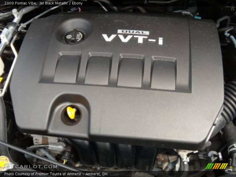 Jet Black Metallic / Ebony 2009 Pontiac Vibe