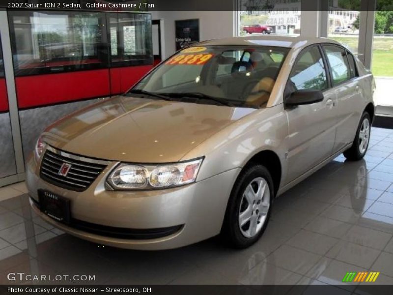 Golden Cashmere / Tan 2007 Saturn ION 2 Sedan