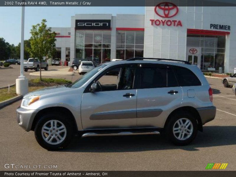 Titanium Metallic / Gray 2002 Toyota RAV4 4WD