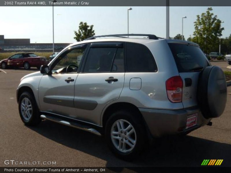 Titanium Metallic / Gray 2002 Toyota RAV4 4WD