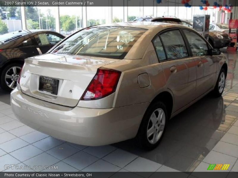 Golden Cashmere / Tan 2007 Saturn ION 2 Sedan