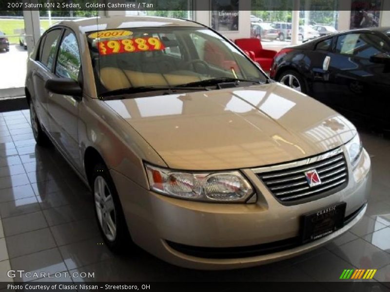 Golden Cashmere / Tan 2007 Saturn ION 2 Sedan