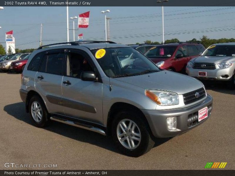 Titanium Metallic / Gray 2002 Toyota RAV4 4WD