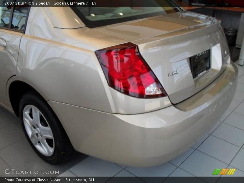 Golden Cashmere / Tan 2007 Saturn ION 2 Sedan