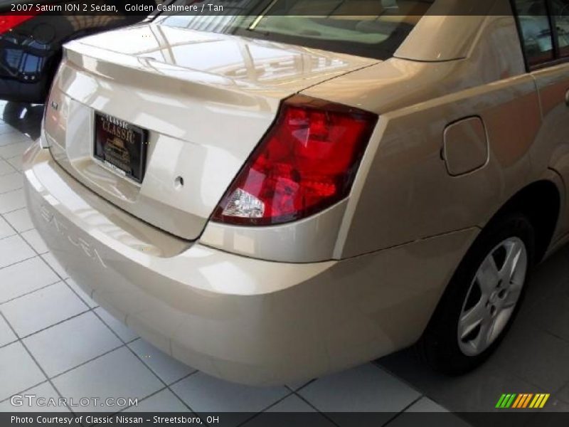 Golden Cashmere / Tan 2007 Saturn ION 2 Sedan