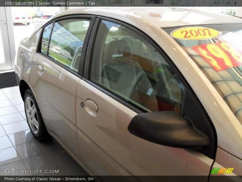 Golden Cashmere / Tan 2007 Saturn ION 2 Sedan