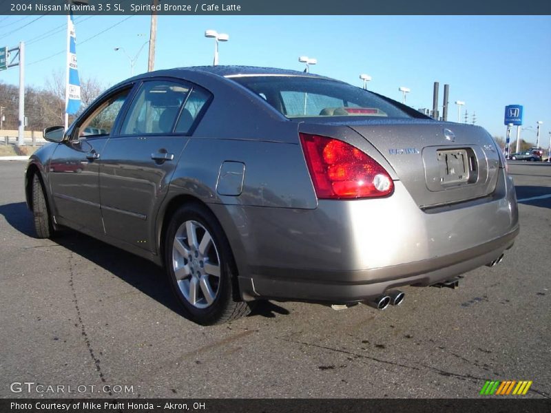 Spirited Bronze / Cafe Latte 2004 Nissan Maxima 3.5 SL